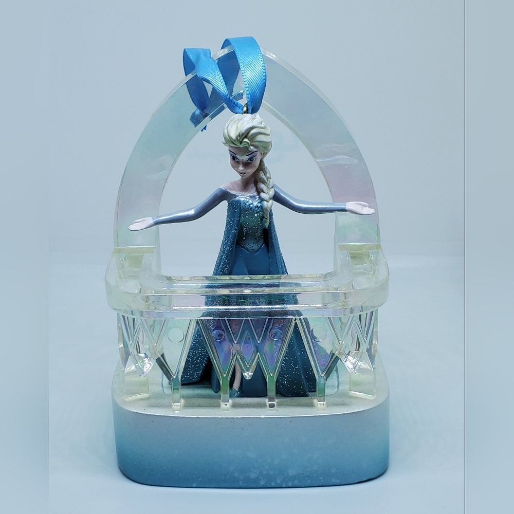 Disney Store Frozen Singing Elsa Christmas Ornament